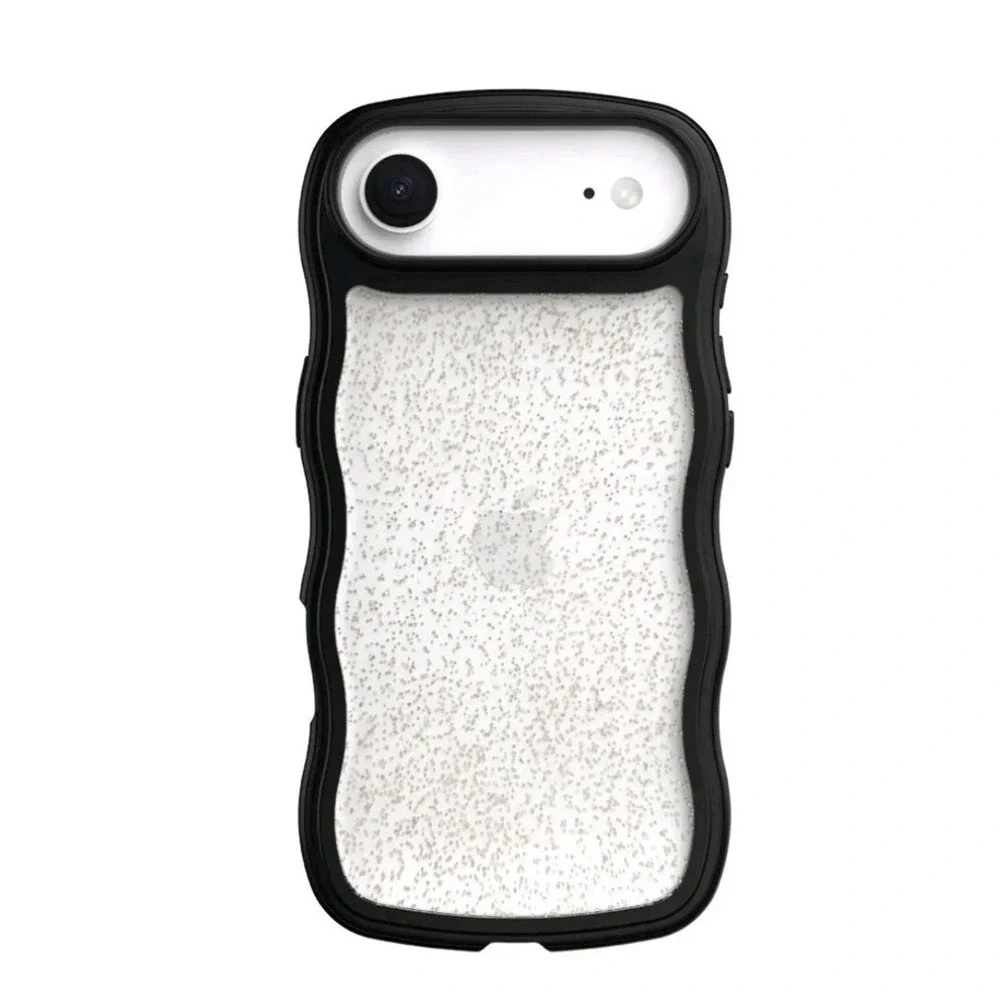ONN Wavy Grip Glitter Phone Case for iPhone Air 2025 6.6